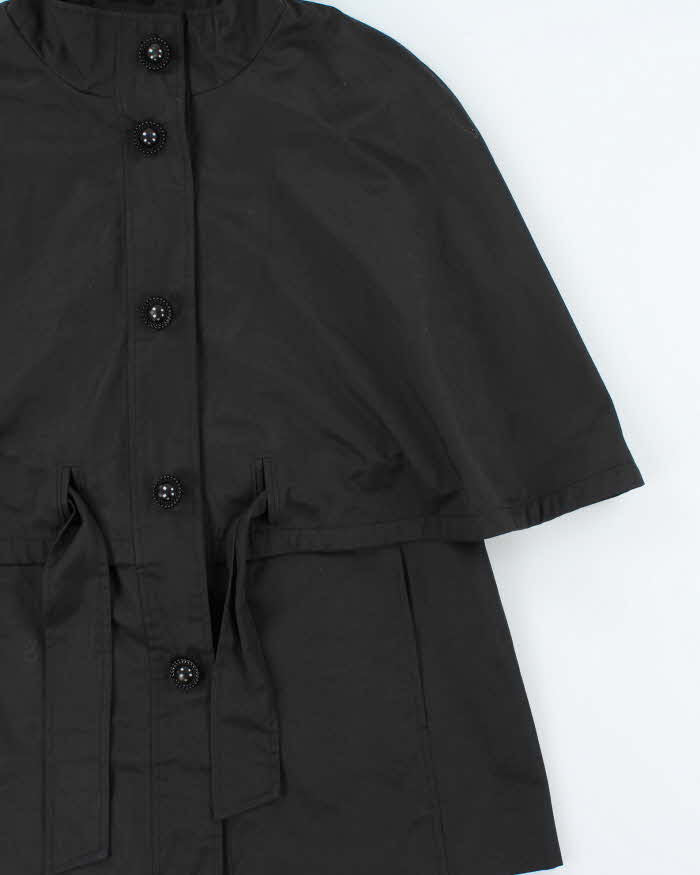Vintage 00s Betsey Johnson Waterproof Cape Jacket - L