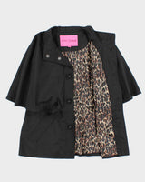 Vintage 00s Betsey Johnson Waterproof Cape Jacket - L