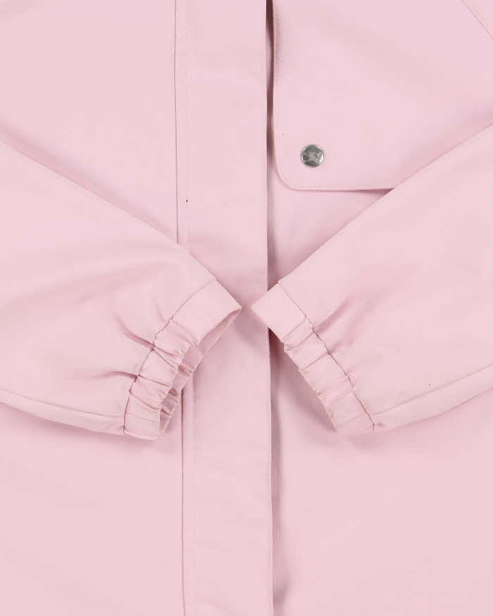Vintage Y2k 00s Burberry Golf Baby Pink Waterproof Jacket - S