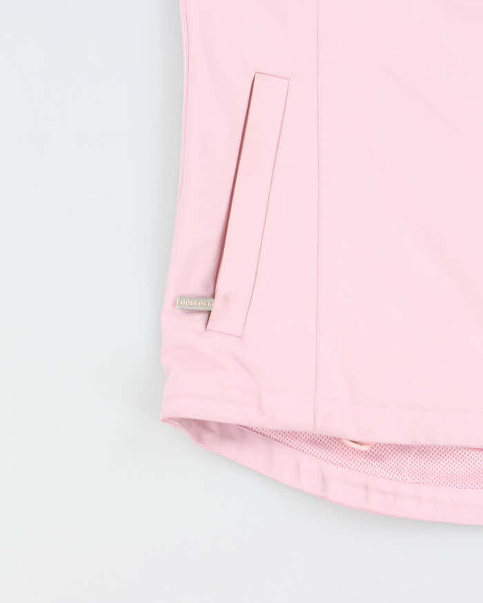 Vintage Y2k 00s Burberry Golf Baby Pink Waterproof Jacket - S