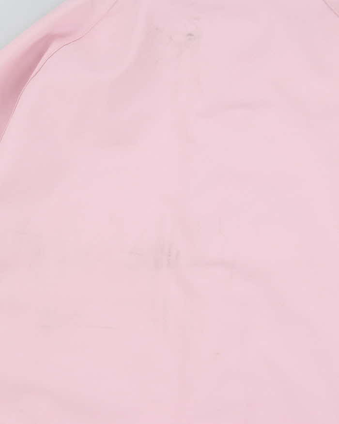 Vintage Y2k 00s Burberry Golf Baby Pink Waterproof Jacket - S