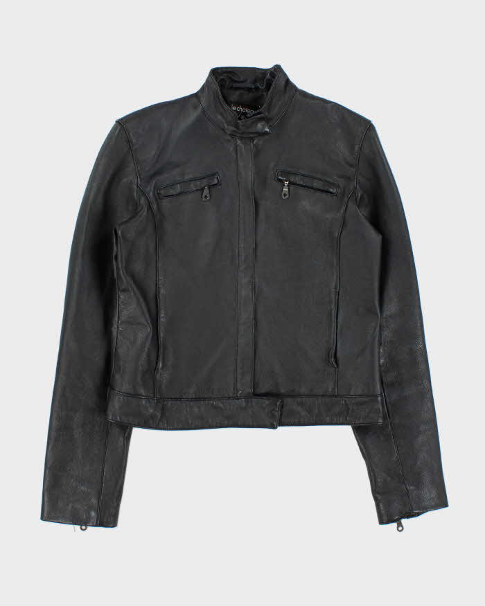 Vintage Y2k 00s Le Chateau Leather Jacket - M