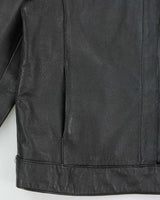Vintage Y2k 00s Le Chateau Leather Jacket - M