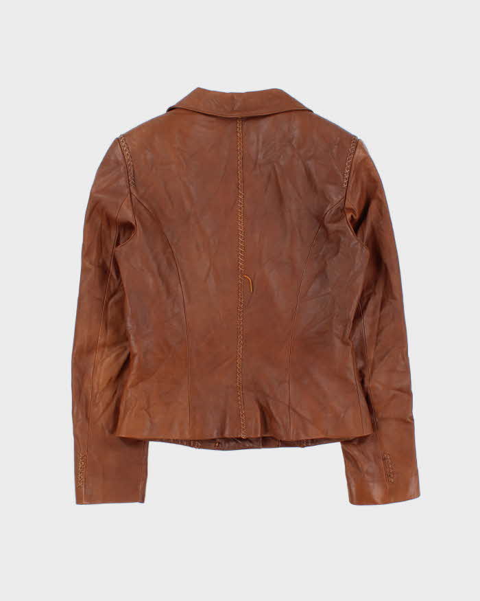 Vintage Y2k 00s Danier Lightweight Leather Jacket - XS