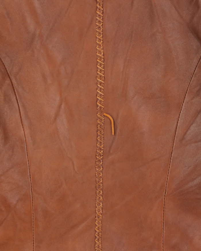 Vintage Y2k 00s Danier Lightweight Leather Jacket - XS