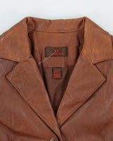 Vintage Y2k 00s Danier Lightweight Leather Jacket - XS