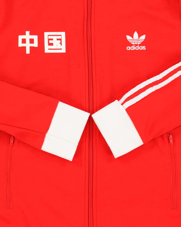 Vintage Y2K 2008 Women's Adidas Originals Beijing Olympics Team China Track Jacket - L