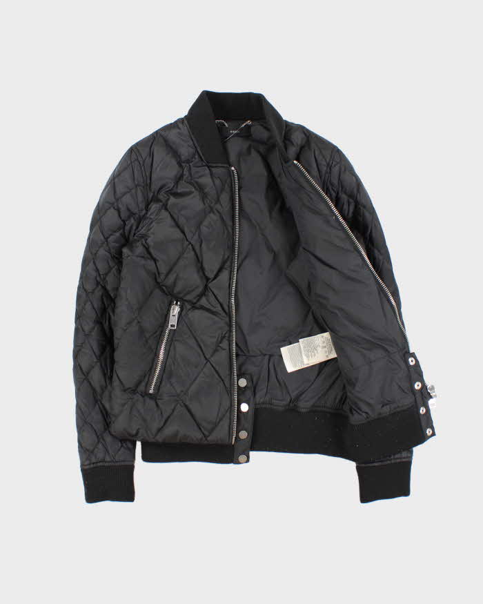 Vintage Y2K 00s Diesel Women's Quilted Puffer Bomber Jacket - XS