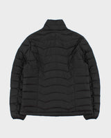 Eddie Bauer Women's Black Lightweight Down Filled Puffer Jacket - M