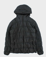 Vintage 00s Columbia Omni-heat Ruched Puffer Jacket - L