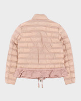 Vintage Moncler Lounge Saison Anemone Women's Goose Down Baby Pink Puffer Jacket - S