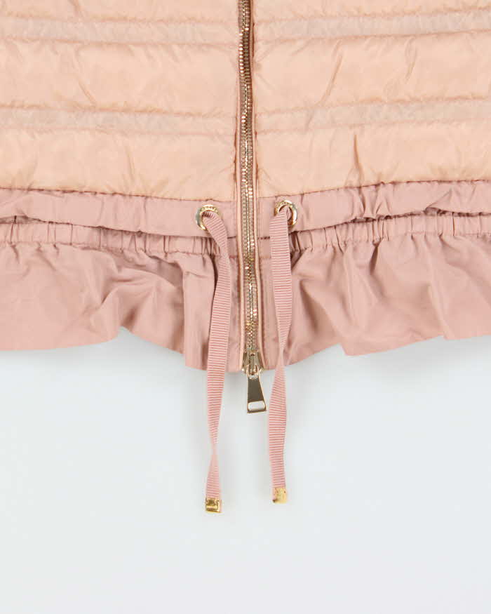 Vintage Moncler Lounge Saison Anemone Women's Goose Down Baby Pink Puffer Jacket - S