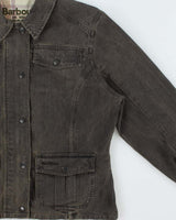 Vintage 00s Barbour Lightweight Cotton Jacket - M