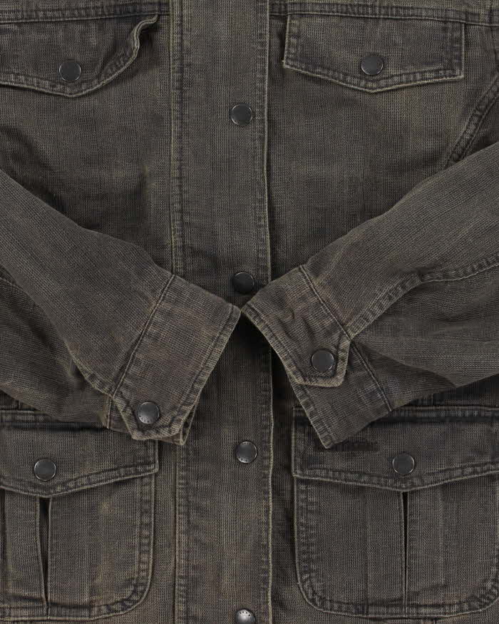 Vintage 00s Barbour Lightweight Cotton Jacket - M