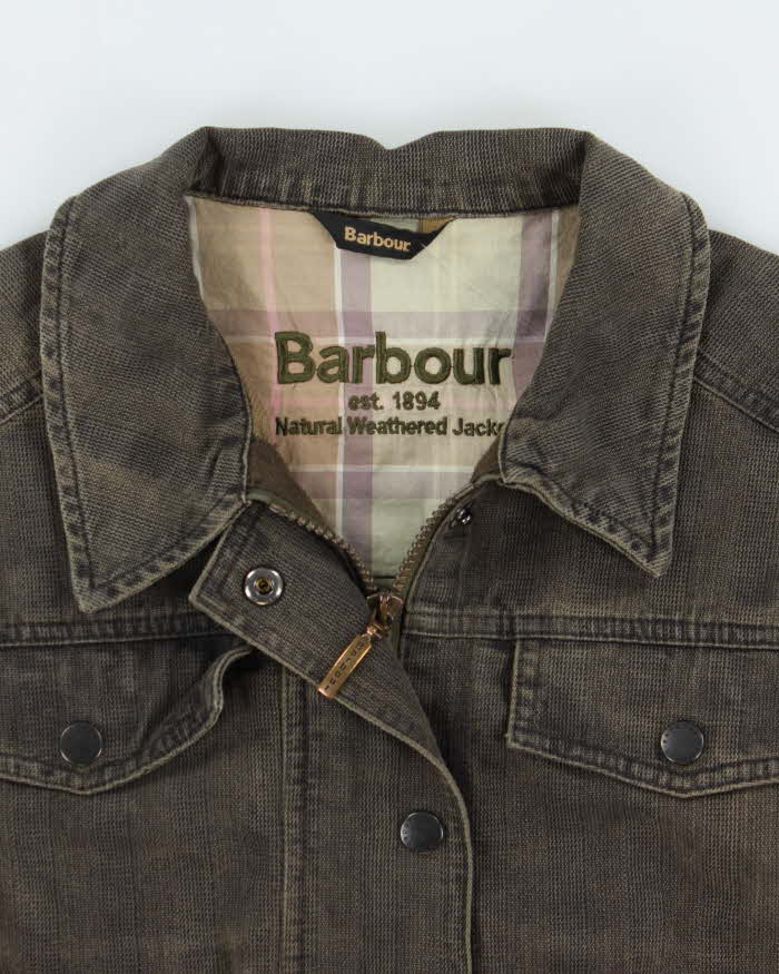 Vintage 00s Barbour Lightweight Cotton Jacket - M