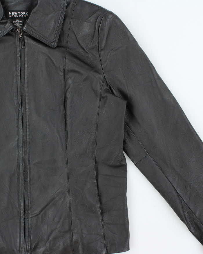 Vintage 90s New York Company Leather Jacket - L