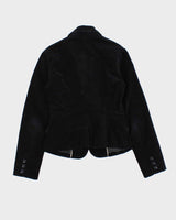 Vintage 90s 00s Armour Jeans Velvet Blazer Jacket - XS