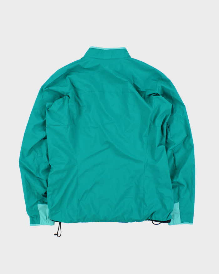 Vintage 00s Arc'teryx Atom Windstopper Women's Teal Soft Shell Windbreaker Jacket - M