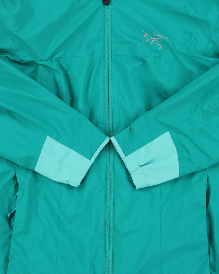 Vintage 00s Arc'teryx Atom Windstopper Women's Teal Soft Shell Windbreaker Jacket - M