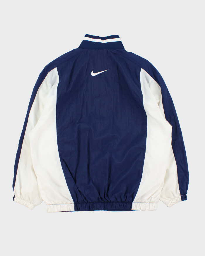 Vintage 1990s Nike Women's Two-Tone Shell Windbreaker Jacket - L