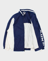 Vintage 1990s Nike Women's Two-Tone Shell Windbreaker Jacket - L