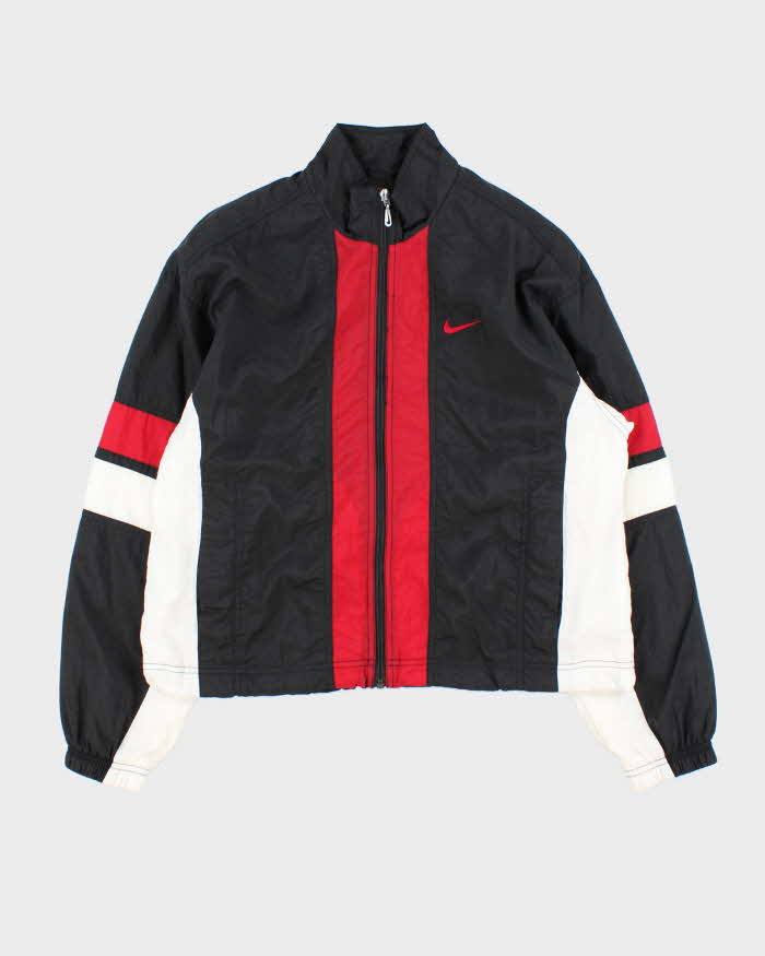 Vintage 1990s Nike Women's Tri-Colour Shell Windbreaker Jacket - S