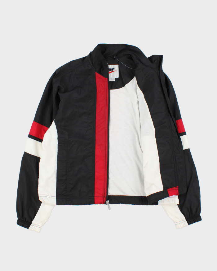Vintage 1990s Nike Women's Tri-Colour Shell Windbreaker Jacket - S
