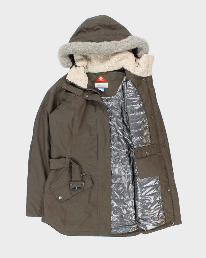 Vintage 00s Columbia Omni-heat Hooded Jacket - M