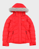 Vintage 00s Columbia Omni-heat Hooded Puffer Jacket - XS