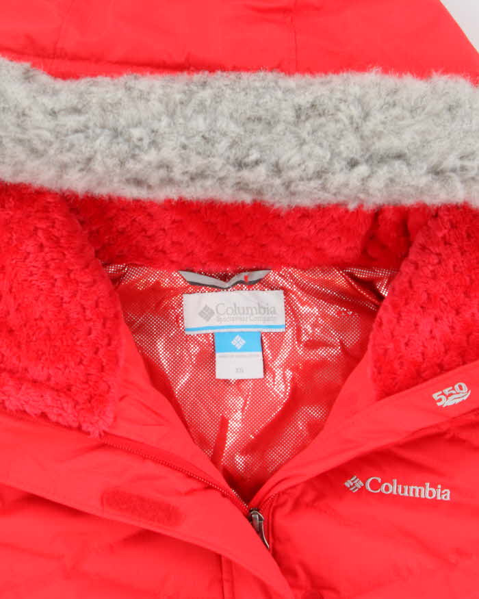 Vintage 00s Columbia Omni-heat Hooded Puffer Jacket - XS