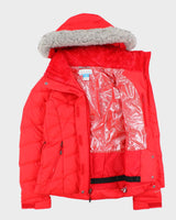 Vintage 00s Columbia Omni-heat Hooded Puffer Jacket - XS