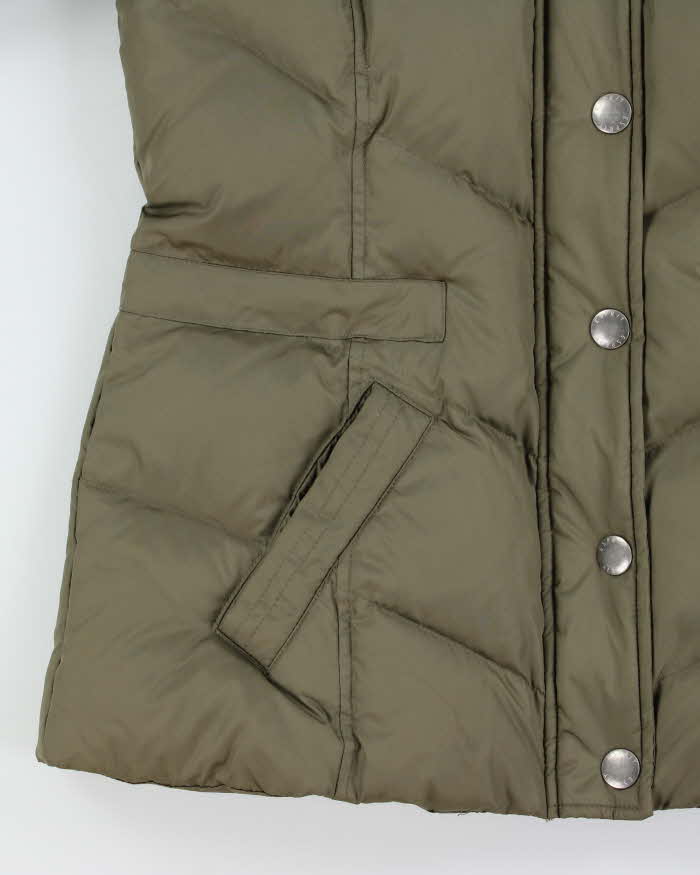 Vintage Y2k 00s Esprit Hooded Puffer Jacket - L