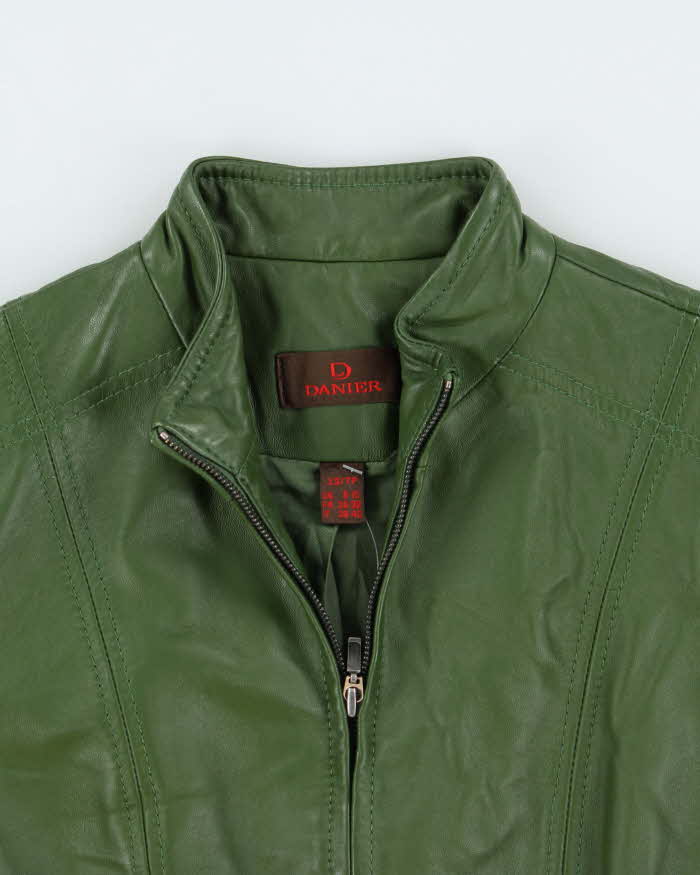 Vintage Y2K 00s Danier Women's Calfskin Leather Jacket - XS