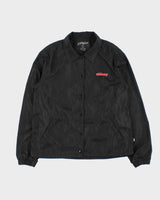 Vintage Stussy Women's Graphic Logo Coach Jacket - M