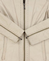 Vintage Y2K 00s Danier Contrast Stitch Women's Leather Jacket - XS