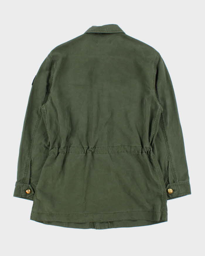 Vintage Lauren Ralph Lauren Women's Military Canvas Field Jacket - M