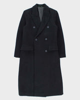 Vintage Lacoste Wool Blend Women's Double Breasted Over Coat - XS