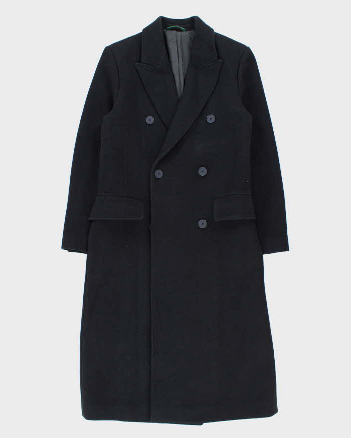 Vintage Lacoste Wool Blend Women's Double Breasted Over Coat - XS