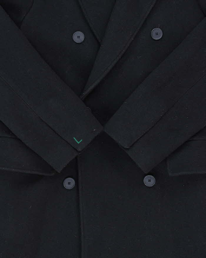 Vintage Lacoste Wool Blend Women's Double Breasted Over Coat - XS