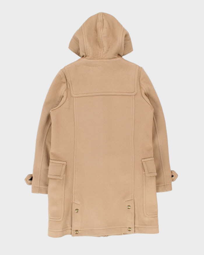 Vintage Y2K 00s Burberry Brit Cashmere Wool Blend Nova Check Lined Women's Duffle Coat - M