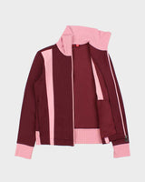 Vintage Y2K 00s Puma Women's Two Tone Funnel-Neck Track Jacket - M