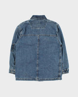 Vintage 1990s Lee Pipes Women's Skatewear Denim Jacket - M