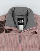 Vintage Y2K 00s The North Face Nupste Special Edition 700 Goose Down Embroidered Women's Puffer Jacket - L