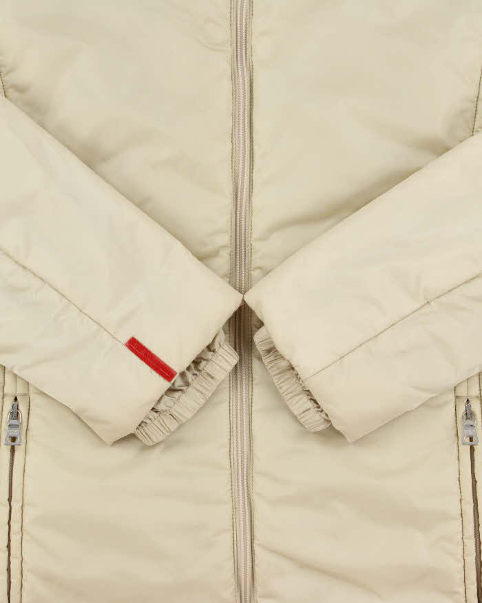 Vintage AW2003 Prada Sport Women's Soft Shell Padded Jacket - M