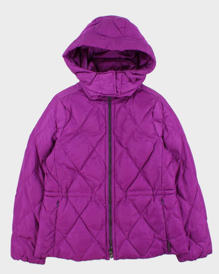 Vintage Coach Down Fill Diamond Quilted Women's Puffer Jacket - M