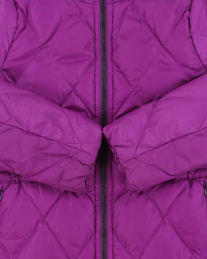 Vintage Coach Down Fill Diamond Quilted Women's Puffer Jacket - M