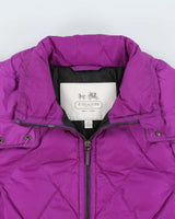 Vintage Coach Down Fill Diamond Quilted Women's Puffer Jacket - M