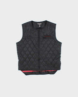 Vintage Y2K 00s Polo Jeans Ralph Lauren Women's Quilted Tactical Gilet - M