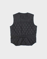 Vintage Y2K 00s Polo Jeans Ralph Lauren Women's Quilted Tactical Gilet - M