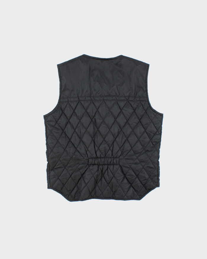 Vintage Y2K 00s Polo Jeans Ralph Lauren Women's Quilted Tactical Gilet - M